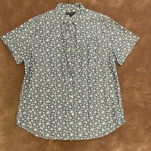 NWT JCrew men’s floral short sleeve button down